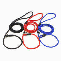 Hot Dog Leash Slip โซ่ Collar Leads Strong Heavy Duty เชือกไนลอนไม่มีดึงสัตว์เลี้ยงการฝึกอบรมสำหรับสุนัขขนาดเล็กลูกสุนัขเชือกลาก