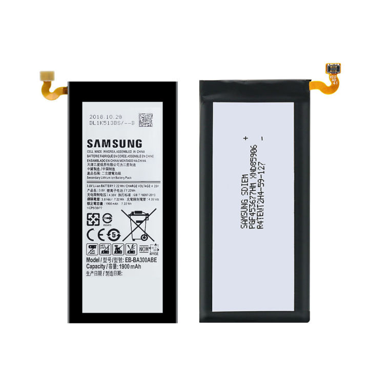 original-แบตเตอรี่-แท้-samsung-galaxy-a3-a300-sm-a300f-a300fu-แบต-battery-eb-ba300abe-1900mah-รับประกัน-3-เดือน