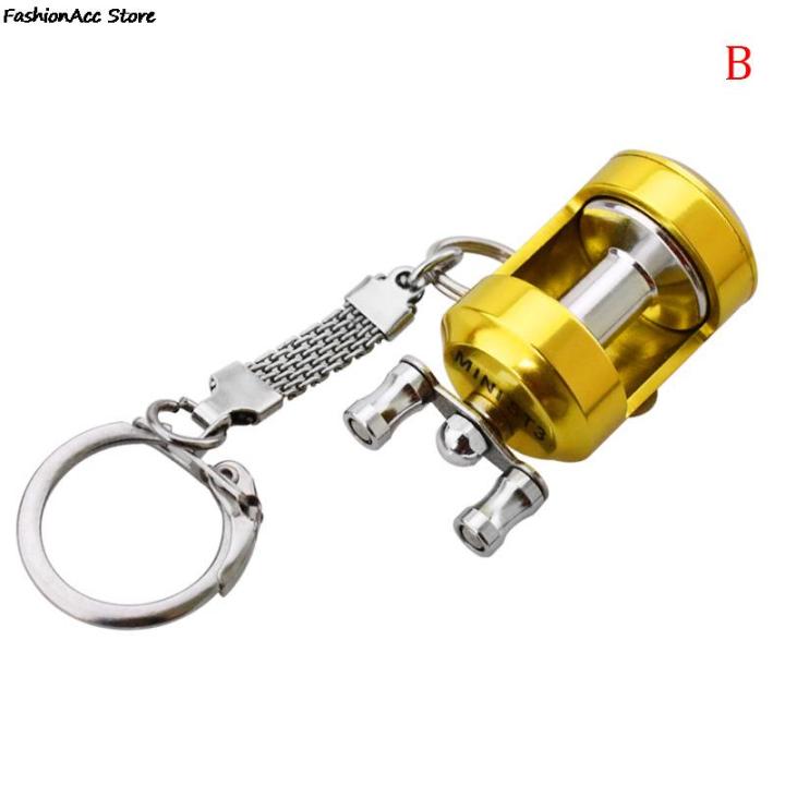1pcs-alloy-fishing-reel-drum-pendant-keychain-key-wheel-outdoor-fishing-tackle-key-chains