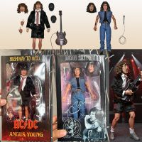 Morris8 NECA Highway To Hell  Angus Young Bon Scott Action Figure Model Toys Decoration Movale Doll Christmas Gift