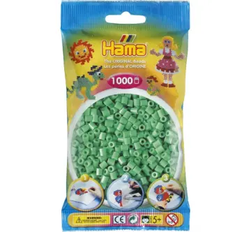 5mm 1000PCS Black white gray blue green purple Hama Beads for Kids Iron Fuse  Beads diy