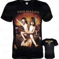 Van Halen เสื้อยืด ผ้าฝ้าย 100% พิมพ์ลายวงร็อคร็อค ไซซ์ XS-4XL สําหรับผู้ชาย tys
