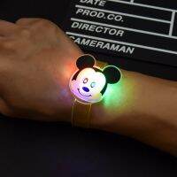 1PC Luminous celet Wrist Band Flash Childrens Watch With Fluorescent celet