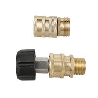 new prodects coming Pressure Washer Adapter SetQuick Disconnect Kit M22 Swivel To 3/8 inch Quick Connect 3/4 inch To Quick Release 8 Pack