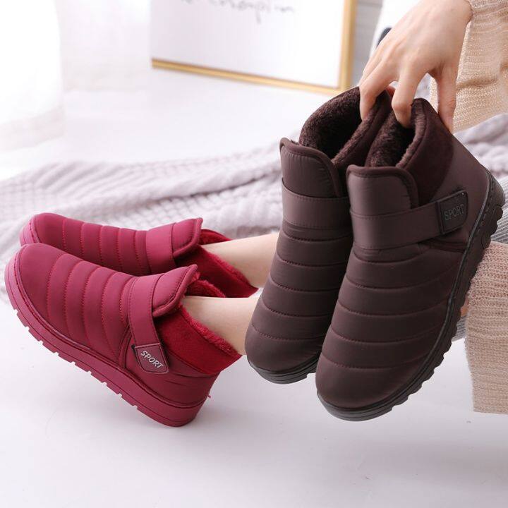 2022รองเท้าคู่รัก-size-36-44-พร้อมส่ง-รองเท้าบูทกันหิมะ-ผ้าร่มกันน้ำ-กันลื่น-ผ้าร่มกันน้ำ-กันลื่น-มี-ไซส์ใหญ่รองเท้าผ้าใบ-snow-boot