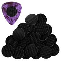 20Pcs Guitar Pick Grips with 10 Guitar Picks 0.46mm Stop Dropping Your Guitar Picks While Playing Stays in Your Hand