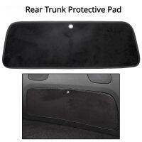 Tailgate Protective Pad For Tesla Model Y Rear Trunk Anti-Dirt Leather Suede Cover Paste Directly Interior Accessories Modely