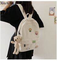 【CW】 Fashion Backpacks Ladies Trend College Student School Female Kawaii Teenager