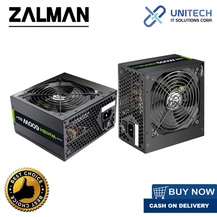Zalman Wattbit 600Watts 83+ Power Supply | Lazada PH