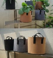 3 Gallon Garden Plant Grow Bags Vegetable Flower Pot Planter DIY Potato Garden Pot Plant Growing Bag Tools WDAGTH