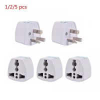 1/2/5pcs/lot Universal 3Pin AU NZ Power Plug Adapter 3 Pin New Zealand Australia Travel Plug US/UK/EU To AU/NZ Plug Converter Wires  Leads  Adapters