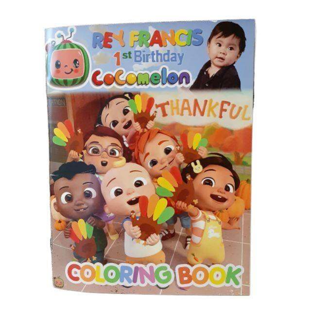 Cocomelon 2in1 ABC tracing coloring book 5.5x7inches kids book coloring ...