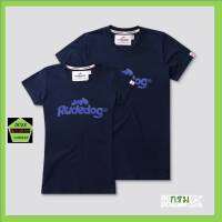 Rudedog เสื้อคอกลม ชาย หญิง สีกรม รุ่น Logo21