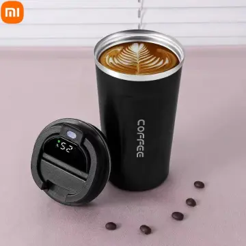 380/510ml In-Car Insulated Cup Temperature Display Thermos Portable Smart  Coffee Mug Thermal Tumbler Vacuum Flasks Water Bottle