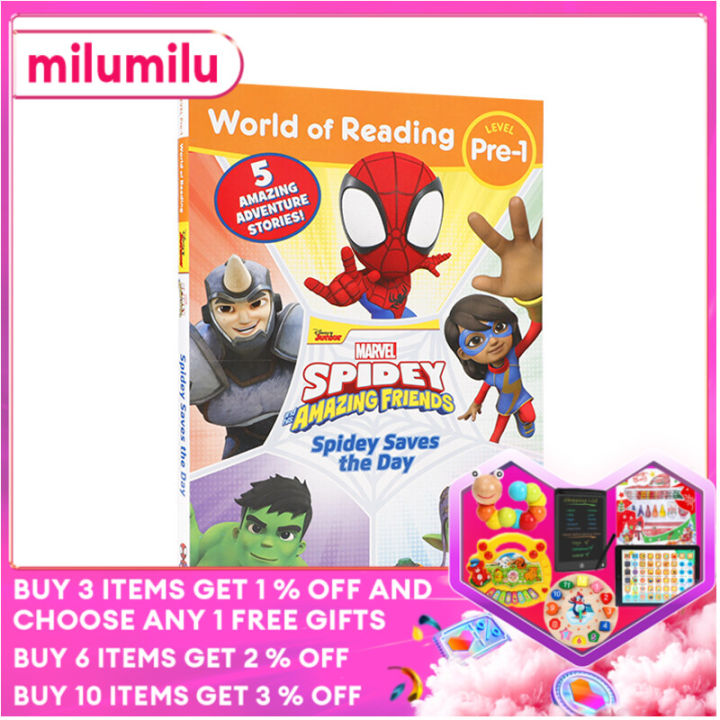 Milu World of Reading Spidey Saves the Day Spidey and His Amazing