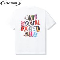 976 เสื้อยืดแขนสั้น Anti Social club 3D2