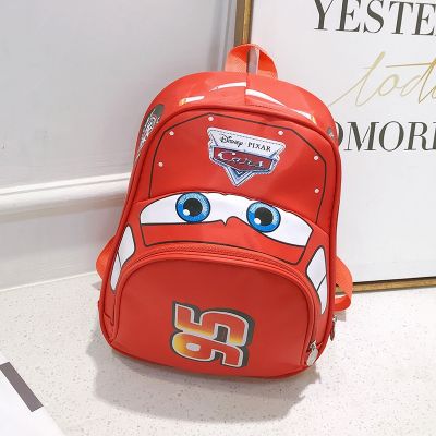 Disney children car backpack kindergarten boy girl McQueen handbag school bag cartoon shoulder bag book student bag