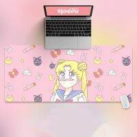 Cat Claw Mouse Pad น่ารักขนาดใหญ่สีชมพูอะนิเมะ Sailor Moon Snoopy Corky Girl การ์ตูนเกมมิ่งเมาส์ง่าย แผ่นรองเมาส์สำหรับแล็ปท็อป แผ่นรองเมาส์สำหรับแล็ปท็อป แผ่นรองโต๊ะกันลื่น 90x40 80x30 21x26