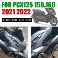 อุปกรณ์เสริมสำหรับฮอนด้า PCX160 PCX125 PCX150 PCX 125 160 150 2021 2022รถจักรยานยนต์ที่ครอบป้องกันลมสนับแข้งป้องกันลม