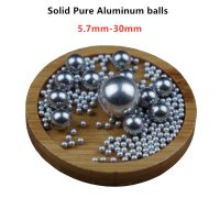 ☬☃✓ Solid Pure Aluminum balls Dia 5.7mm 6mm 6.35mm 8mm 9.525mm 10mm 12mm 20mm 25.4mm 30mm aluminum ball bead