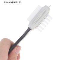 【treewateritu】 2-Side Cleaning Brush Kit For Suede Leather Nubuck Shoes Boot Cleaner Stain Dust