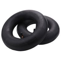 4.10/3.50-6 Inner Tube Replacement with TR87 Bent Metal Valve for Wheelbarrows Snow Blowers, Wagons, Carts, Lawn Mowers