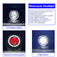 ไฟหน้ารถจักรยานยนต์ LED สำหรับ Husqvarna TE TX FX TC 250 350 450ไส้ตะเกียง12โวลต์รอบไฟหน้าสกปรกหลุมจักรยาน Supermoto E Nduro วิบาก