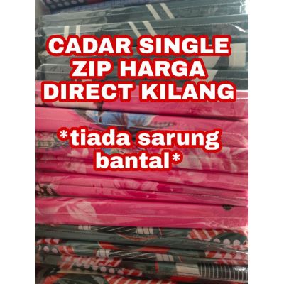 CADAR SINGLE ZIPSINGLE ZIPPED BEDSHEET