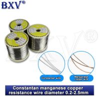 1Meter Constant Temperature Heating Element Heating Wire Constantan Manganese Copper Resistance Wire Diameter 0.4 0.5 0.2-2.5mm WATTY Electronics