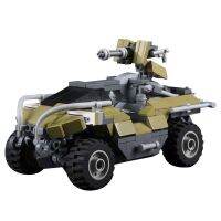 MOC-22291 HALO UNSC M12 Warthog Halo Warthog Puzzle Assembled Building Blocks