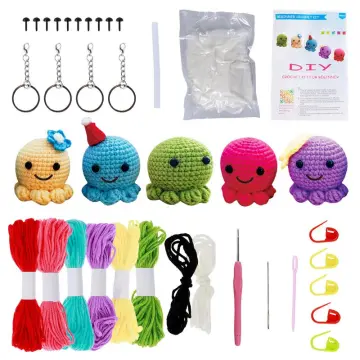 59 Pcs Crochet Kits for Beginners 0.6-6.0 mm Colorful Crochet Hook