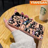 YIWESAN เคสสำหรับ Moto G9 Play G9 Plus เคส G9ลายการ์ตูนเครยอนชินจังดีไซน์ใหม่ด้านข้างเป็นซิลิโคนชุบหรูหราเคสโทรศัพท์คลุมทั้งหมดป้องกันเลนส์กล้องเคสนิ่มเคสกันกระแทก