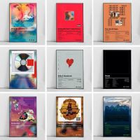 2023 ✻✘✤ Kanye West Life of Pablo Beautiful Graduation Music Album Poster Prints Canvas Painting Art Wall Picture Living Room Home Decor