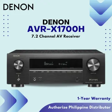 Denon AVR-X1700H - 7.2 Channel AV Receiver