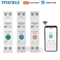 【YF】 63A TUYA WIFI Smart Switch 1P Circuit Breaker Energy Meter KWh Power Metering Timer Relay MCB Life voltage current protec