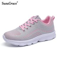 SusuGrace New Summer Running Shoes For Women Ladies Athletic Shoes Soft Bottom Women Sock Sneakers Light Weight Walking Sneakers