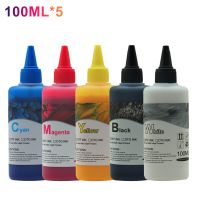 หมึกพิมพ์ DTF 100MML 5ชิ้น * สำหรับฟิล์มติดผนังโดยตรงหมึกสำหรับ Epson L1800 L800 L805 DX5 DX7 I3200เครื่องพิมพ์ DTF