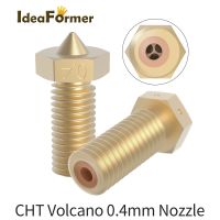 【LZ】vlp533 Ideaformer New Clone CHT Volcano Nozzle 0.4mm Brass Nozzles Three-eyes High Flow Print For 1.75mm 3D PrinterAccessories