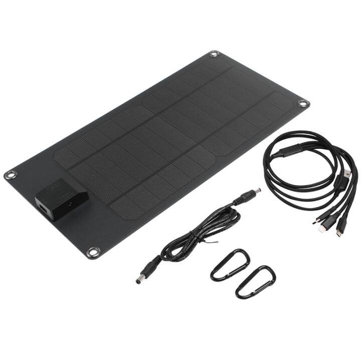 8W 5V Solar Panels USB Output Port Solar Charger Portable Solar Charger