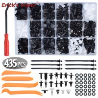 Ericks Wiper 435Pcs Car Body Push Pin Rivet Trim Clips Removal Tools Bumper Fender Panel Fastener Auto Mixed Door Retainer Kit