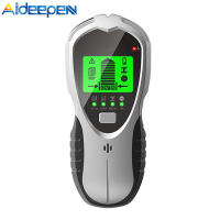 Aideepen SH201เครื่องตรวจจับผนังตกแต่งสี่ในหนึ่งมัลติฟังก์ชั่เครื่องตรวจจับโลหะดิจิตอล