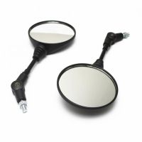 2pcs Foldable Motorcycle Scooter Rear Mirror for Bike Rearview Motorcycle Mirrors for Mirror Motocross Accessories 10MM