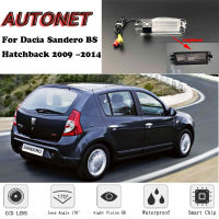 AUTONET สำรองกล้องมองหลังสำหรับ Dacia Sandero BS Hatchback 2009 2010 2011 2012 2013 2014ที่จอดรถกล้องหรือยึด