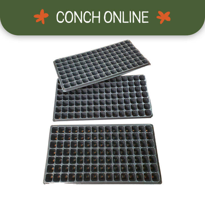 Heavy Duty Seed Trays 3 pcs 128 105 Cells Seed Tray Seedling Trays