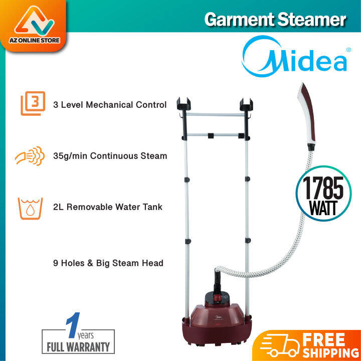 Midea Garment Steamer 3 Level Control GS120D Lazada