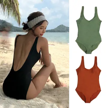 Buy One Piece Backless Swimsuit online