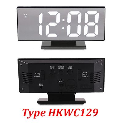 LED Digital Smart Alarm Clock Watch Table Electronic Desktop Clocks USB Wake Up Clock with projection Time Snooze