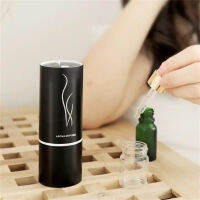 รถ20Ml น้ำมันหอมระเหยโลหะ Diffuser สองโหมด Waterless แบบพกพา Air Fragrance Freshener USB สำหรับ Home Office Difusor De Aroma