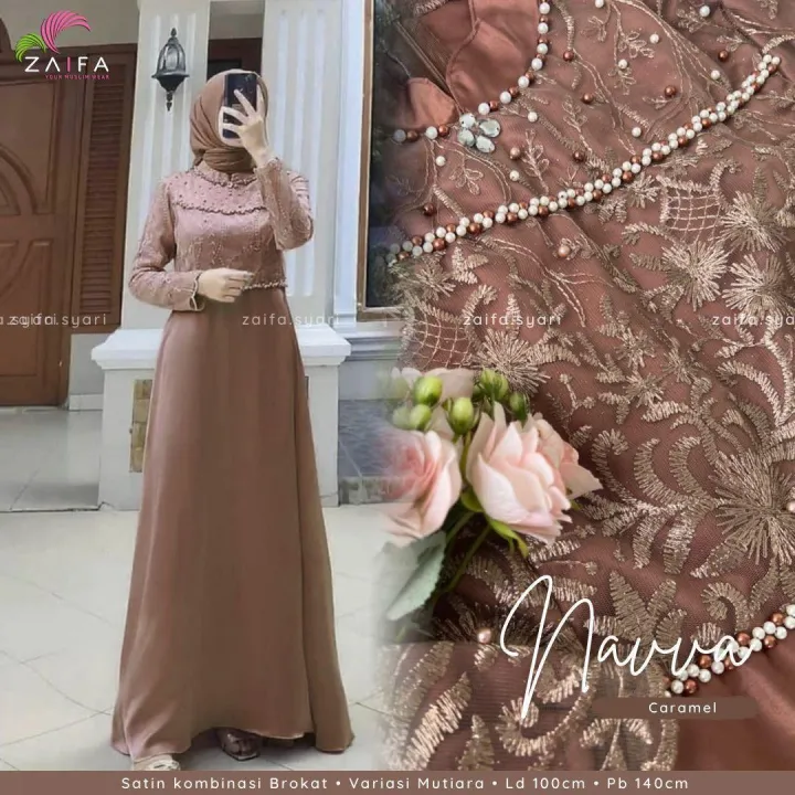 bridesmaid hijab satin