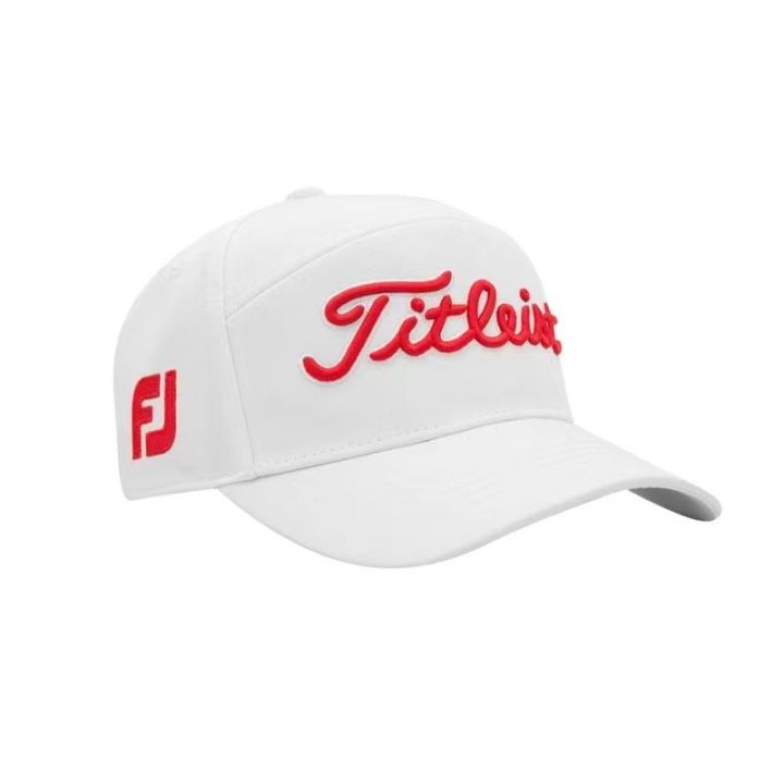 หมวกกอล์ฟใหม่23หมวกกอล์ฟ-s-พร้อมฝาปิดด้านบนหมวกกีฬากอล์ฟหมวกกอล์ฟม่านบังแดดของผู้ชาย-callawayศ-desclente-j-lindeberg